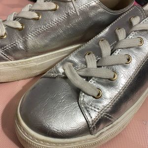 Clee silver shoes